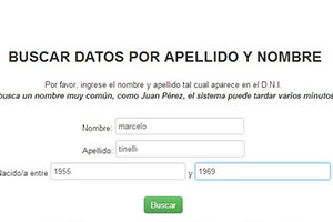 Reniec DNI :Búsqueda de Datos Personales !!!